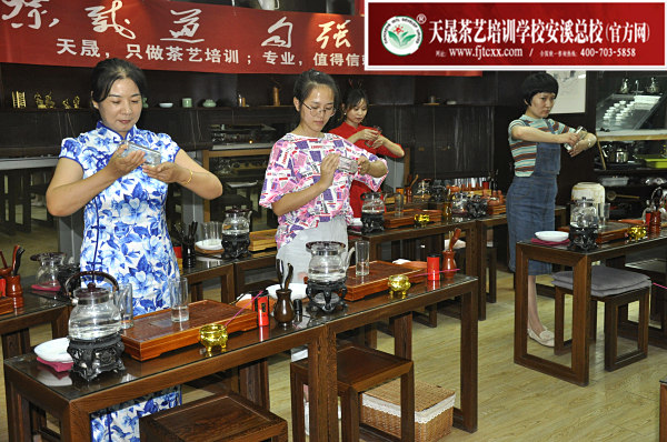 第160期：选修课之绿茶茶艺表演(图3)