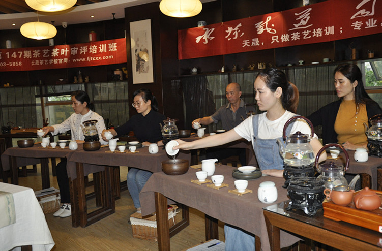 茶艺师培训机构哪家好?天晟十七载风雨路,向复兴再出发(图3) 茶艺师培训机构哪家好?天晟十七载风雨路,向复兴再出发(图3)
